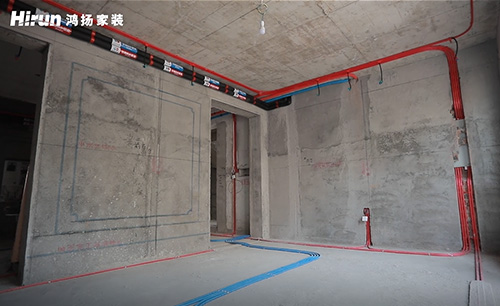 “越專業、越細節、越完美”工地直播-水電隱蔽工程