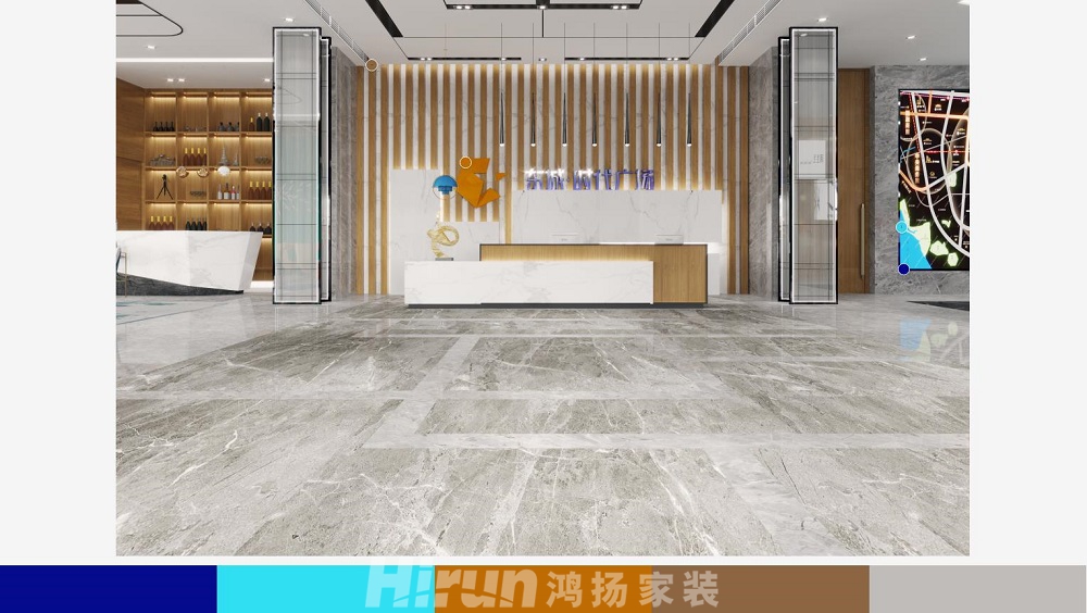 東城時代廣場800㎡商鋪 裝修案例效果圖-3