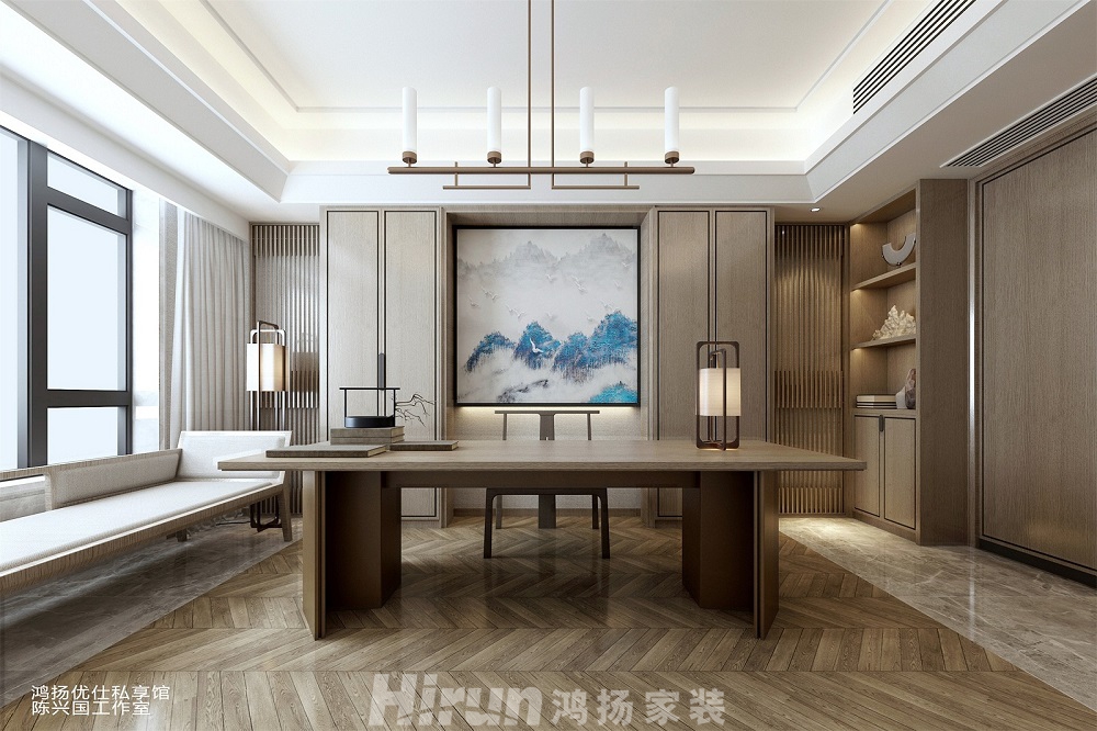 楚天逸品220㎡輕歐簡美大平層 裝修案例效果圖-5132395263829530