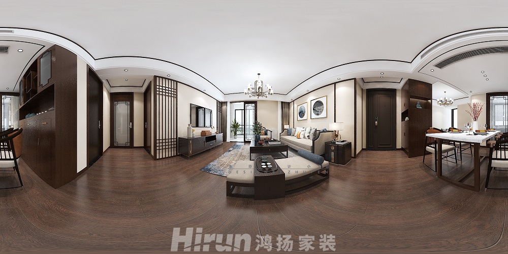 政通壹公館99㎡復合寫意二居室 裝修案例效果圖-微信圖片_20201104112442