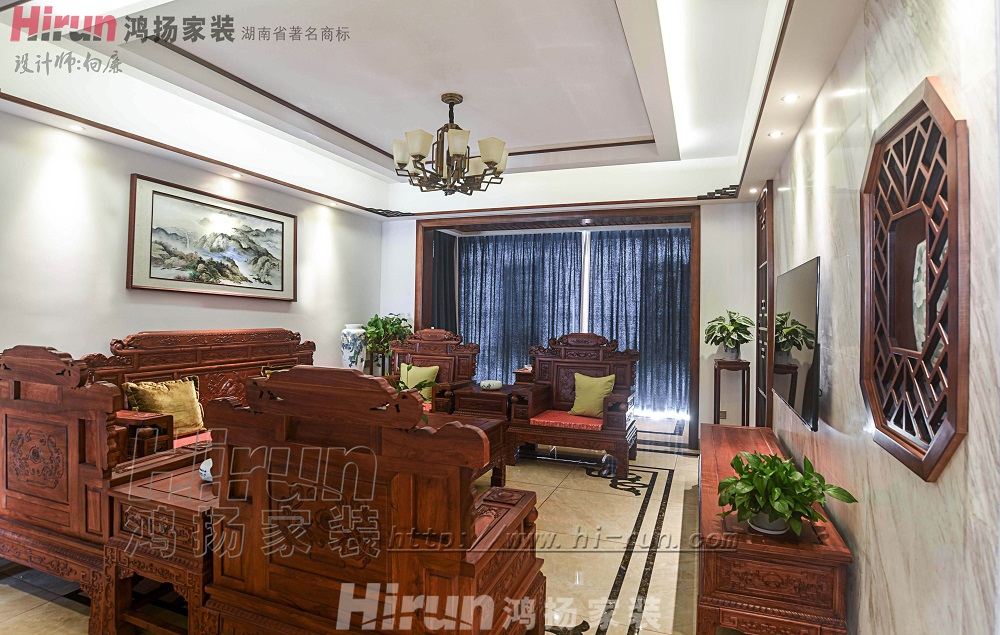 金色港灣160㎡復(fù)合寫意四居室 裝修案例效果圖-DSC_8002副本副本