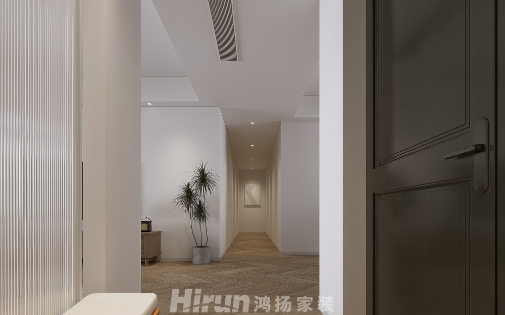 翠湖小區145㎡北歐之光四居室 裝修案例效果圖-01