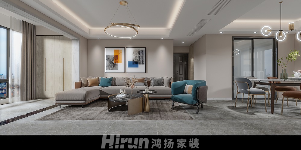 美的梧桐莊園160㎡雅致現代四居室 裝修案例效果圖-QQ圖片20210118113705