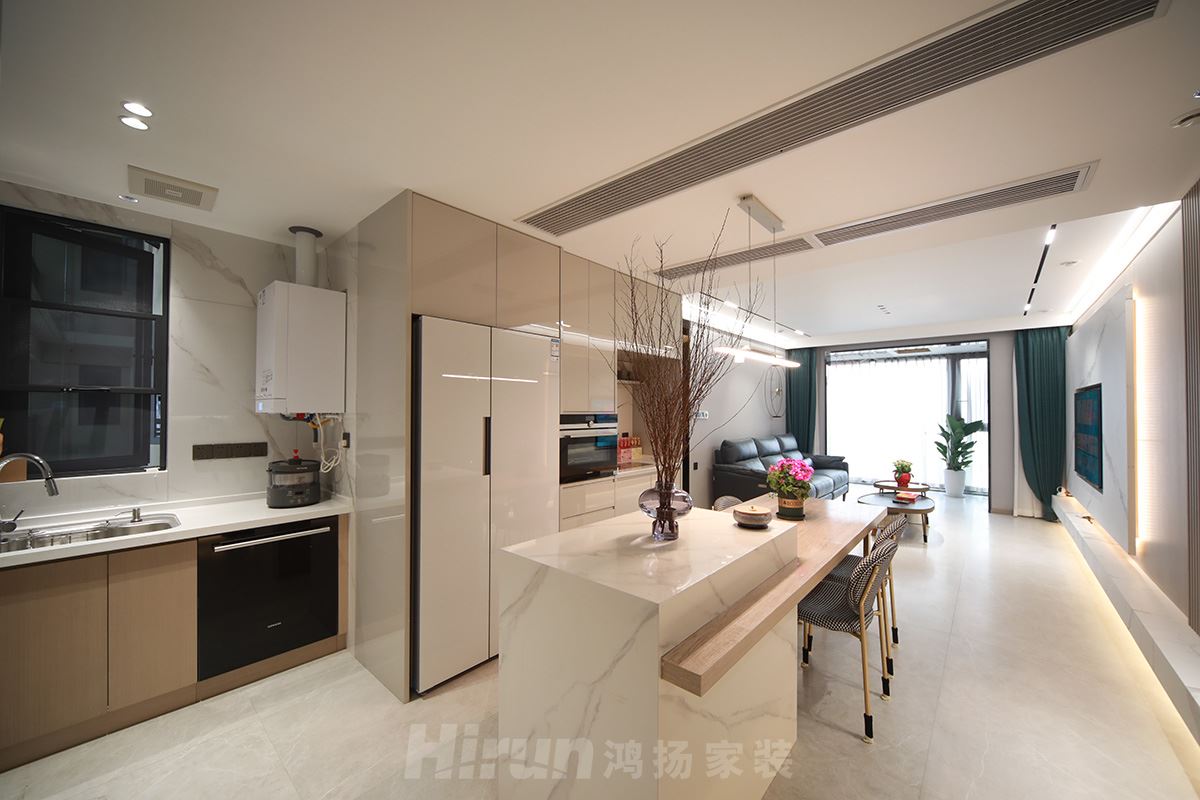 首地云夢臺110㎡北歐之光三居室 裝修案例實景圖-image22