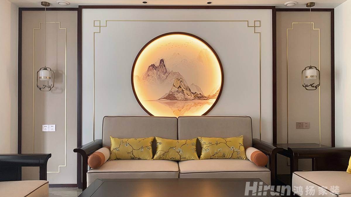 美的國賓府150㎡復合寫意四居室 裝修案例實景圖-2