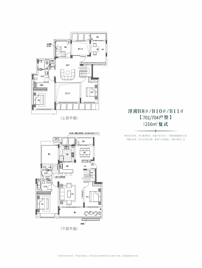 長房·嶺秀時代B1 B2 B3 B4 B5 B6 B8 B10 B11#701/704/戶型復式 216㎡