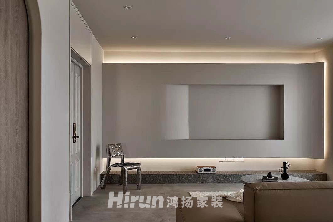 梅溪清秀160㎡北歐之光四居室 裝修案例實景圖-1