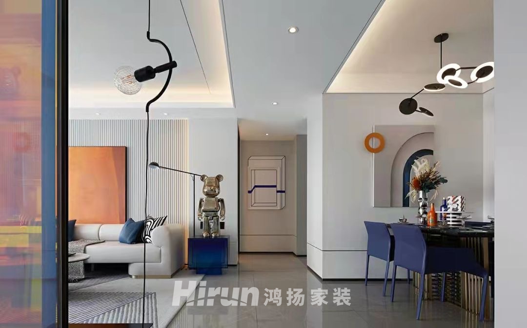 萬國城150㎡優雅繽紛四居室 裝修案例實景圖-2
