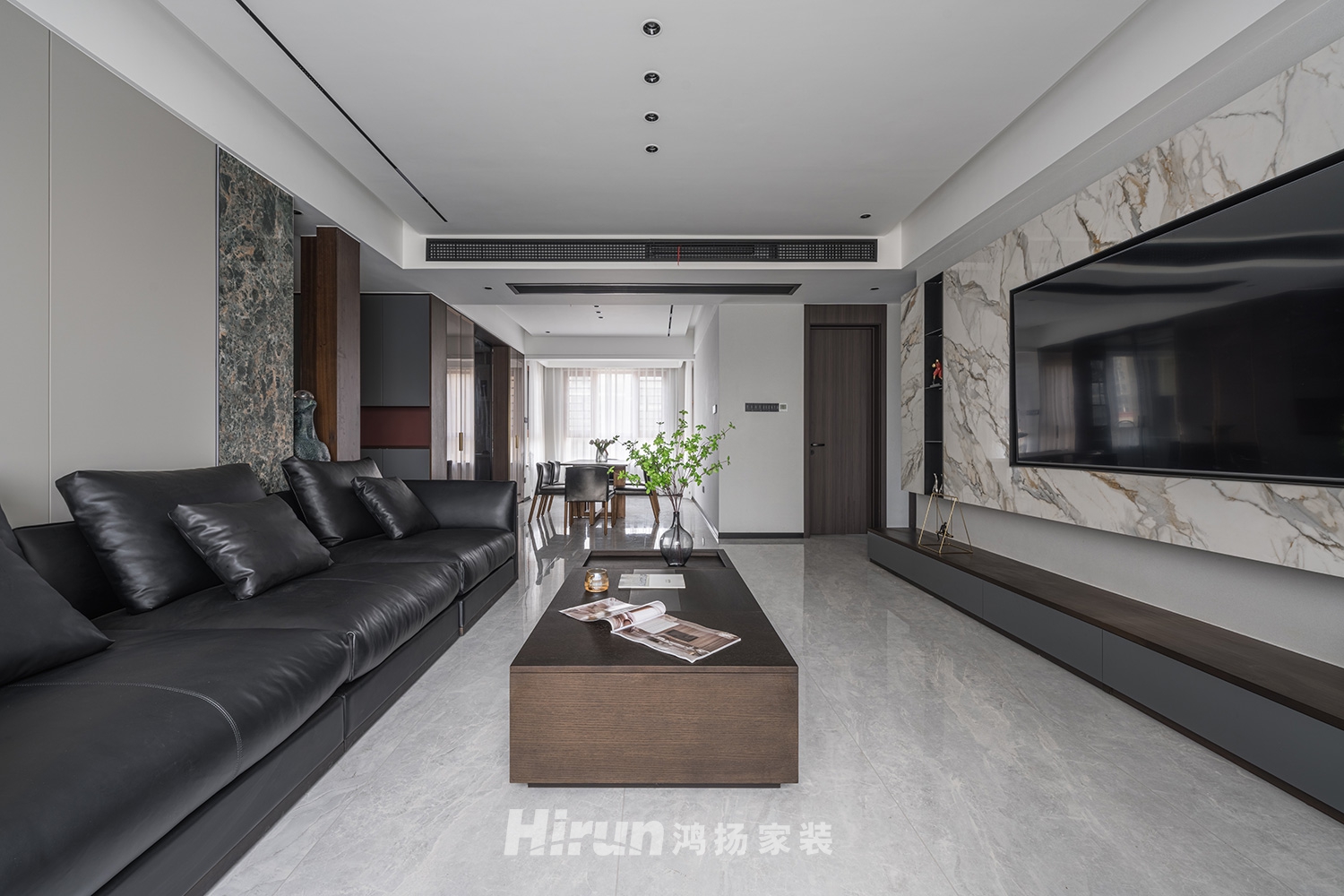 裕源懿府-雅.奢145㎡雅致現代四居室 裝修案例實景圖-8