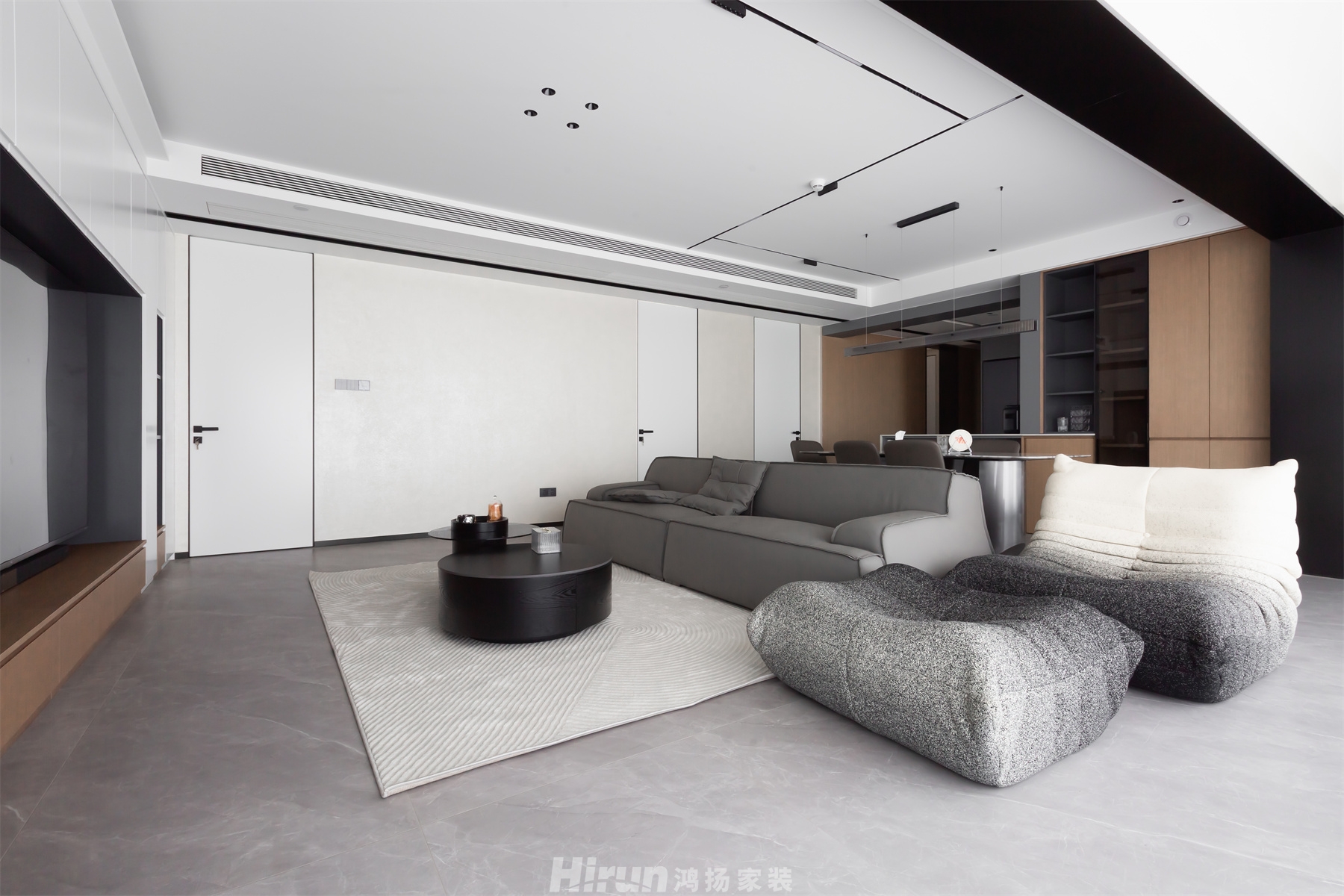 凌云府190㎡雅致現(xiàn)代大平層 裝修案例實(shí)景圖-11
