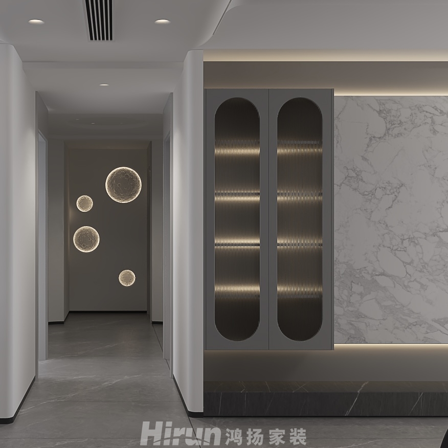 碧桂園天璽210㎡雅致現代大平層 裝修案例效果圖-1