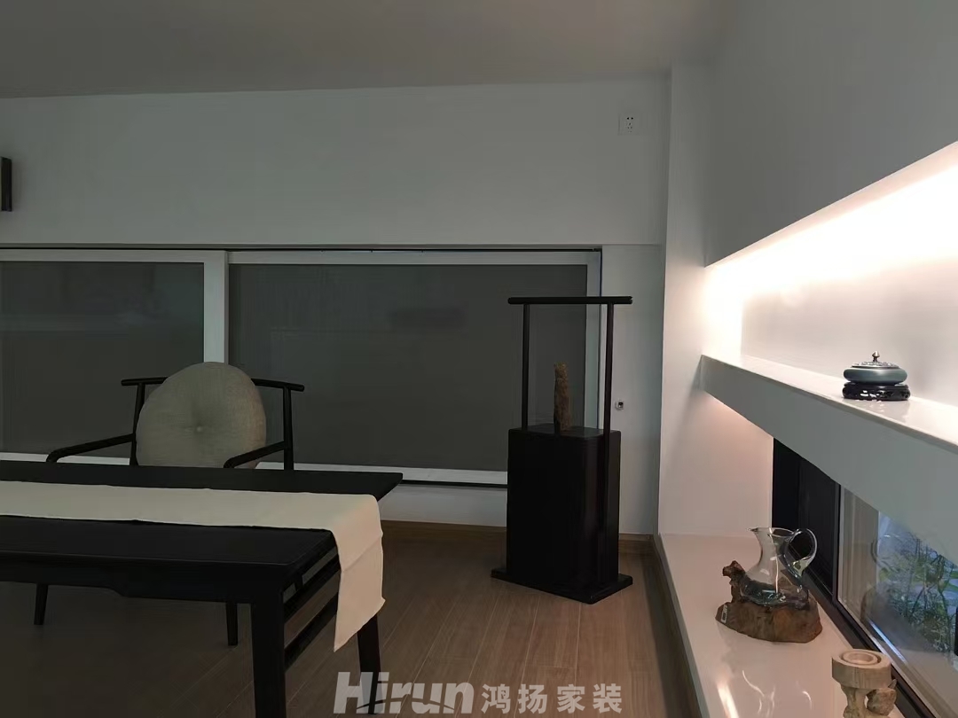 美學生活館120㎡意境東方商鋪 裝修案例效果圖-1