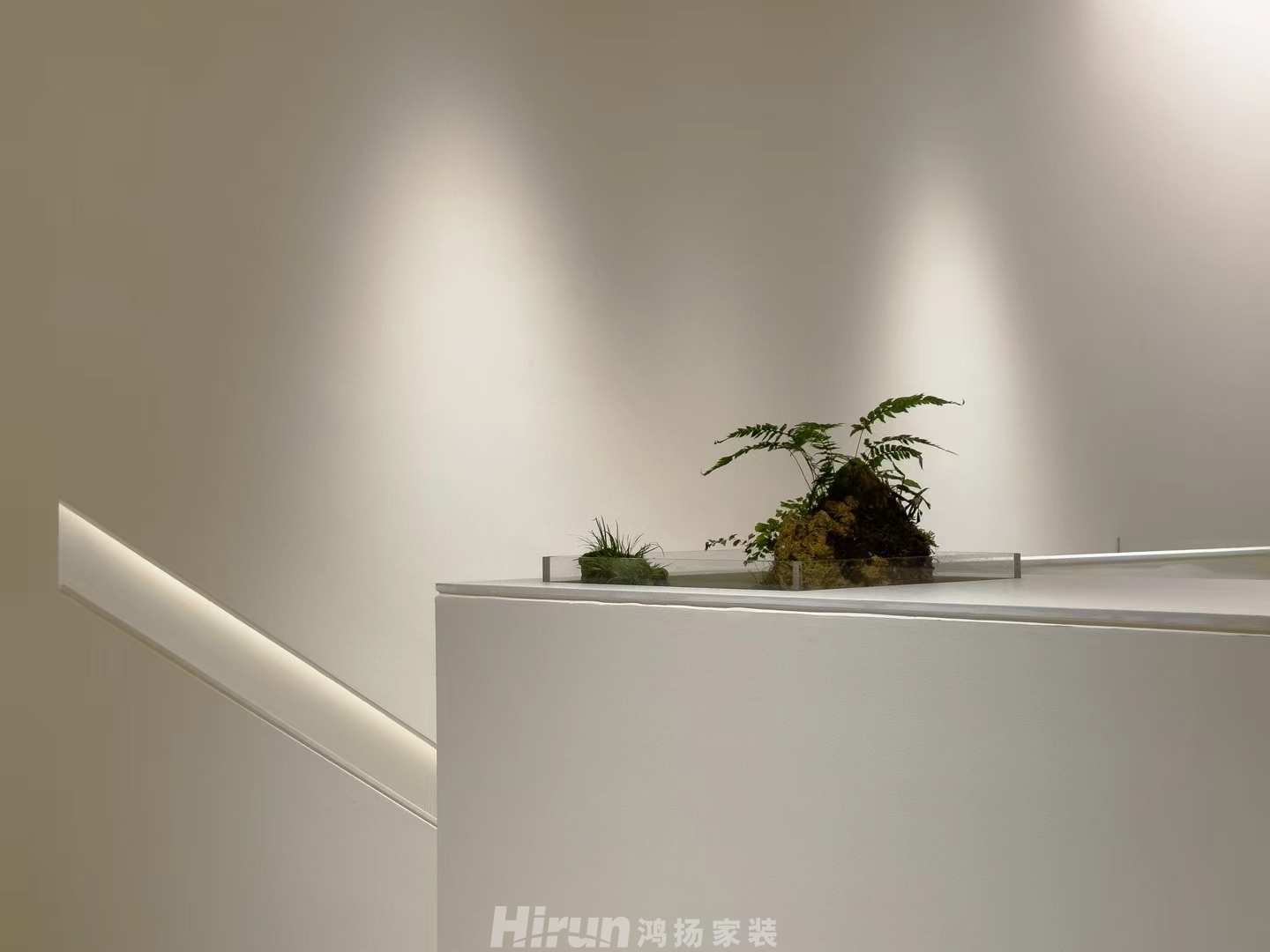 醫美生活館350㎡意境東方商鋪 裝修案例效果圖-1