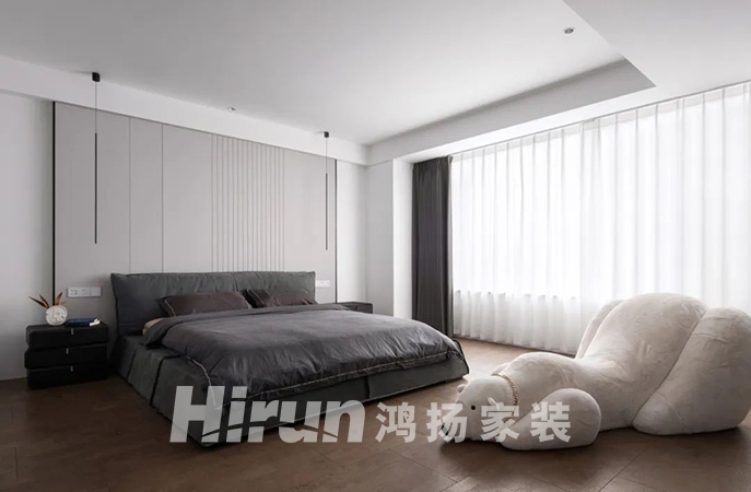 300㎡純白復式：下沉會客廳，品茗暢談，享歲月靜好