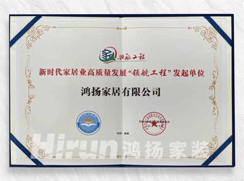 湖南唯一裝企，鴻揚家裝躋身“中國家裝定制10強”